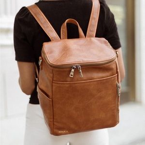 Azaria Diaper Bag - Le Mere Original in Chestnut